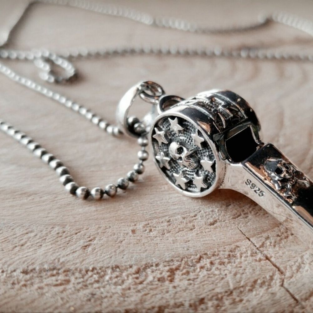 OwnerClan trendy horn necklace SS3013 for women silver925 men and women shareable [WFMI9XN260328]