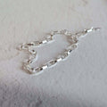 Ownerclan popular product SS3026 women simple point chain bracelet unique daily silver925 [WFMI9XZ26
