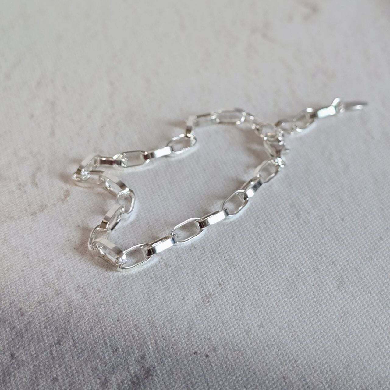 Ownerclan popular product SS3026 women simple point chain bracelet unique daily silver925 [WFMI9XZ26