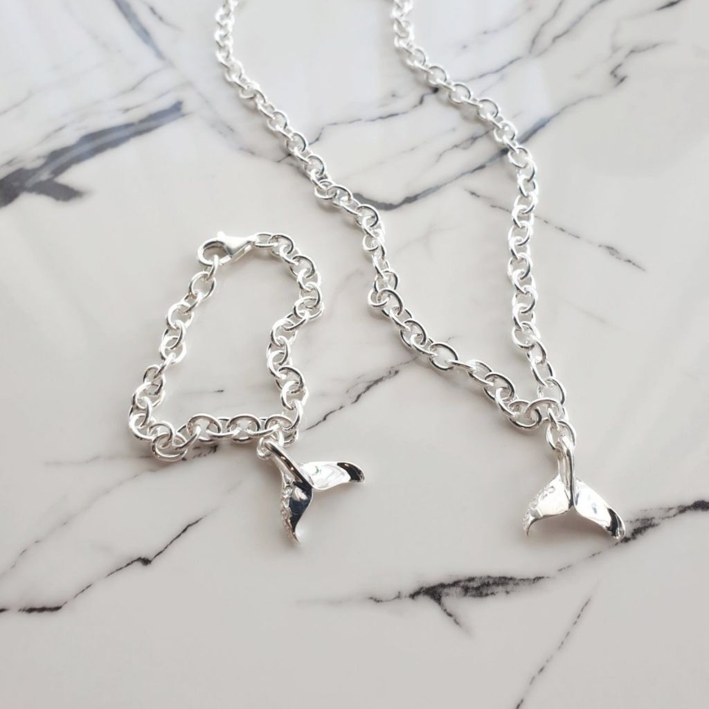 OwnerClan popular item SS3040 women's dolphin pendant high purity neck piece unique daily silver925 