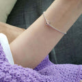 OwnerClan popular item SS3041 woman smile design bracelet casual daily sterling silver [WFMI9YD26032