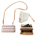 Celeb House Phone JWJGXWNO Long Wallet Phone Crossbody Bag Smartphone Pouch Passport Bag
