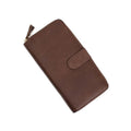 SelabHouse F8001 JLEPDCNY genuine cowhide women's zipper simple long wallet