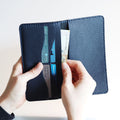 Celeb House Etchipelle DCKHYBTA Leather Navy Long Wallet Phone Case