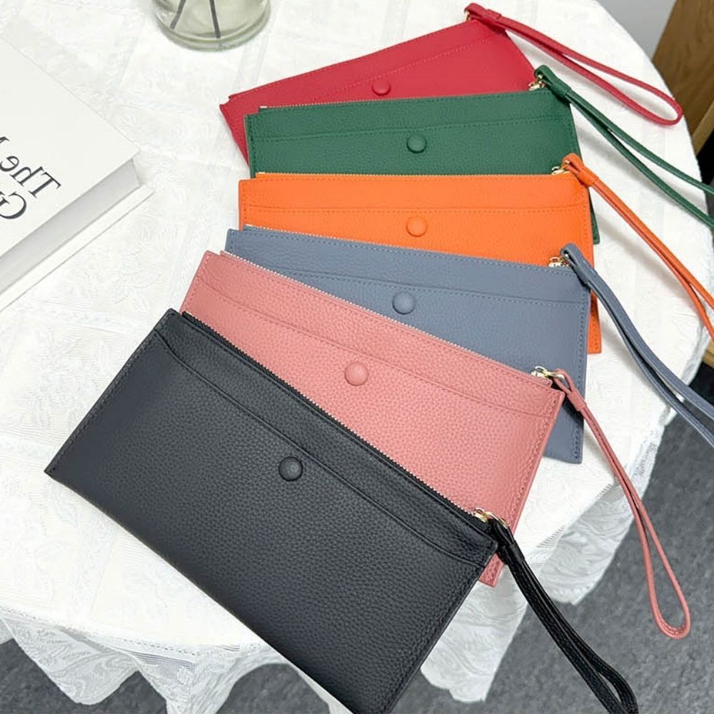 CelebHouse 6Colors NQWVPEVD Generous Storage Daily Slim Card Wallet Long Wallet