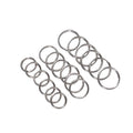 CelebrityHouse Multi-Purpose GNRXXVHL Titanium Style 3 Types Keyring Set of 18 High-Quality CH