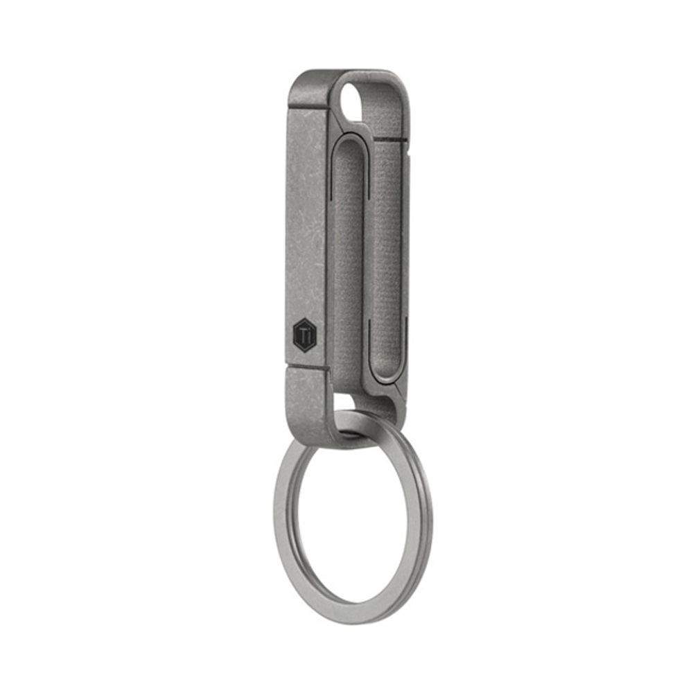 CelebrityHouse Yangmian QULRGUJM Titanium Style Keychain Belt Clip Silver HighQuality_CA