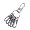 Celeb House Titanium POBTPFDN Keychain Carabiner Trend 6P Set Daily Holder Key