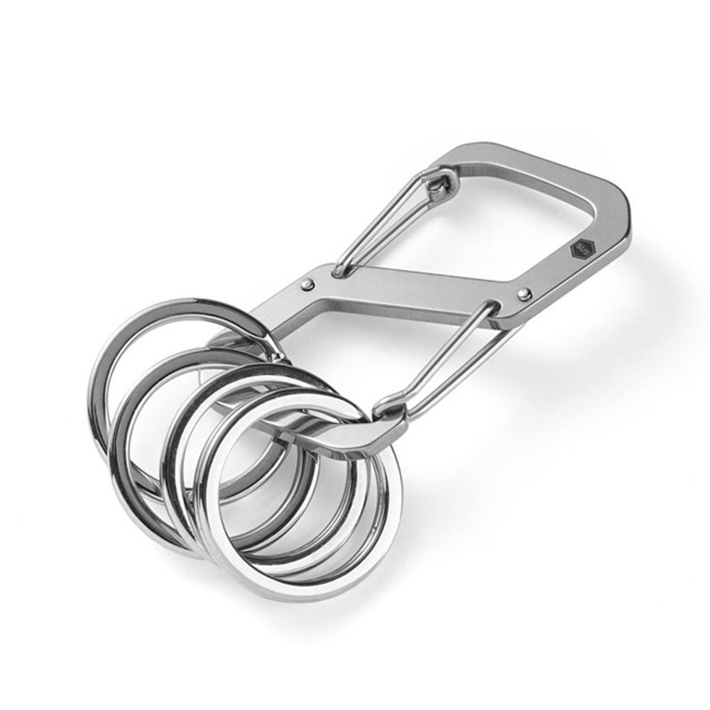 Celeb House Stainless MACFMTAI 5pcs Carabiner Trend Clip Set Daily Keyring