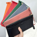 Secluded Celebrity House, BRSMCIPI elegant leather card holder, fashion receipt
