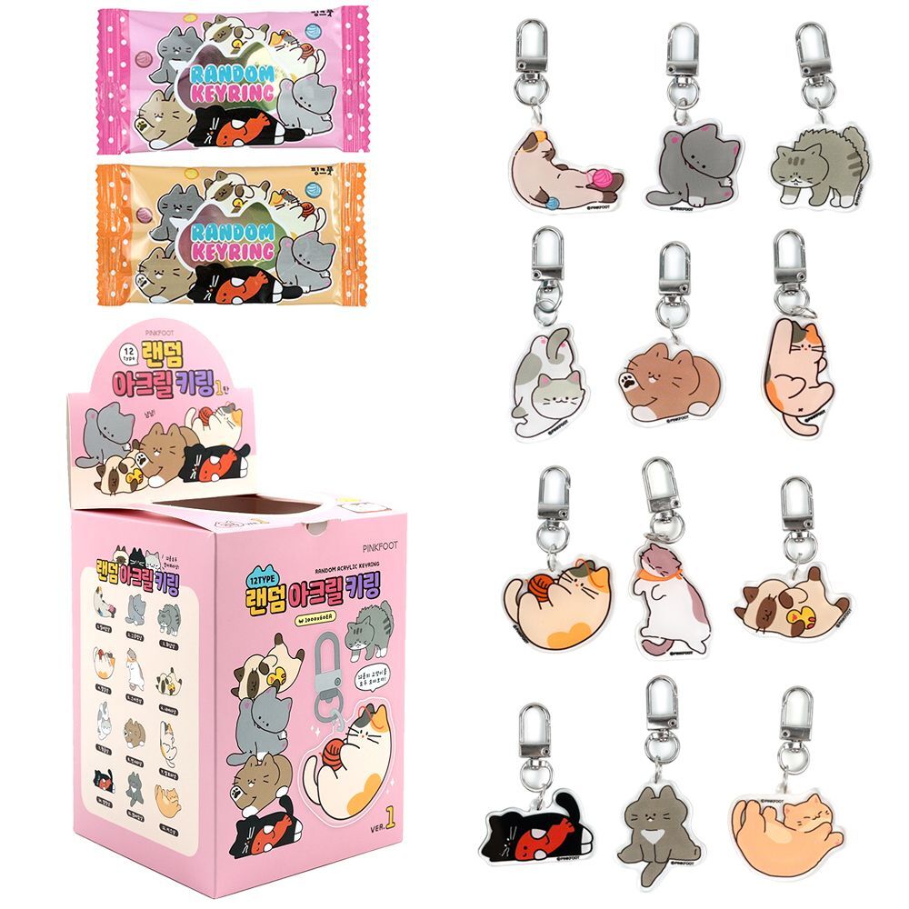 CelebrityHouse Lynxy MLTRZTMV Random Acrylic Keyring (60pc)
