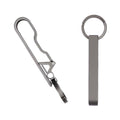 CelebrityHouse keyring WNAQFISW camping fishing tactical 12g rotating titanium buckle