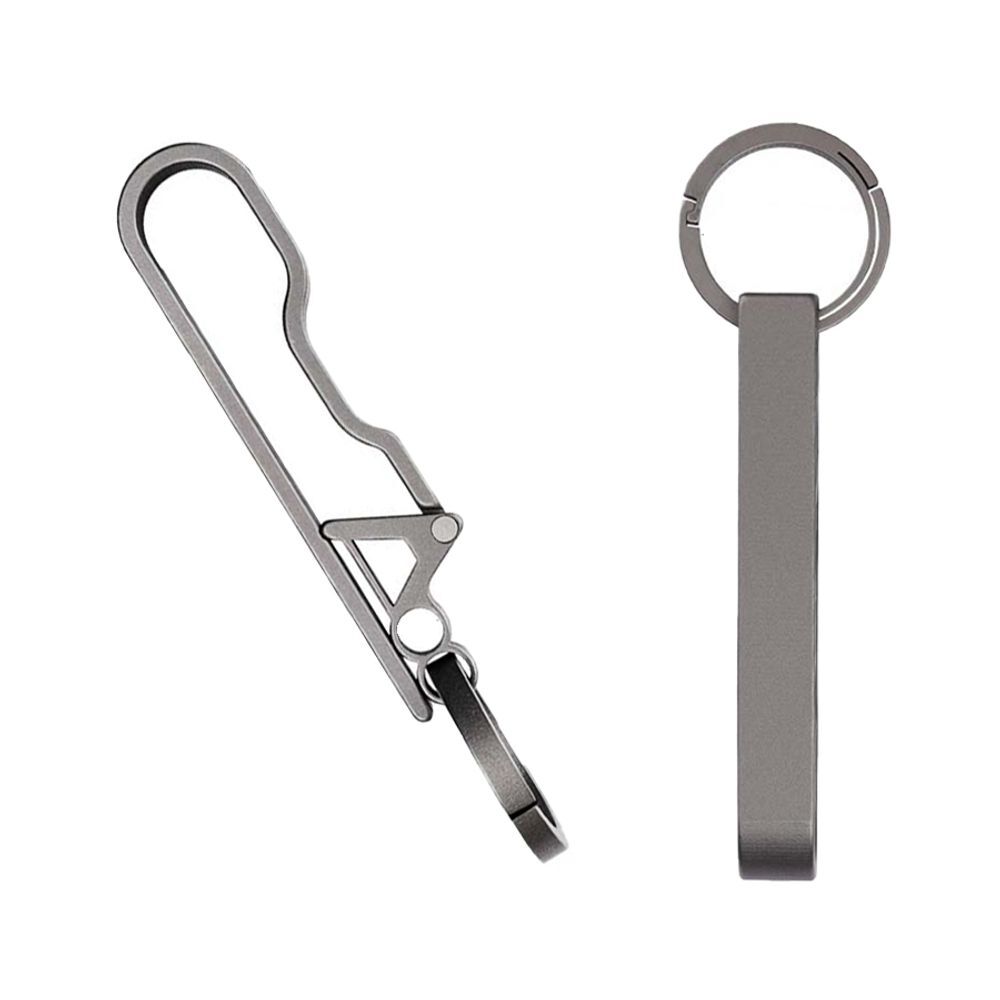 CelebrityHouse keyring WNAQFISW camping fishing tactical 12g rotating titanium buckle