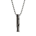 Celebrity House Stone Washed WZHVMUJQ Titanium Whistle Silver 1P Necklace