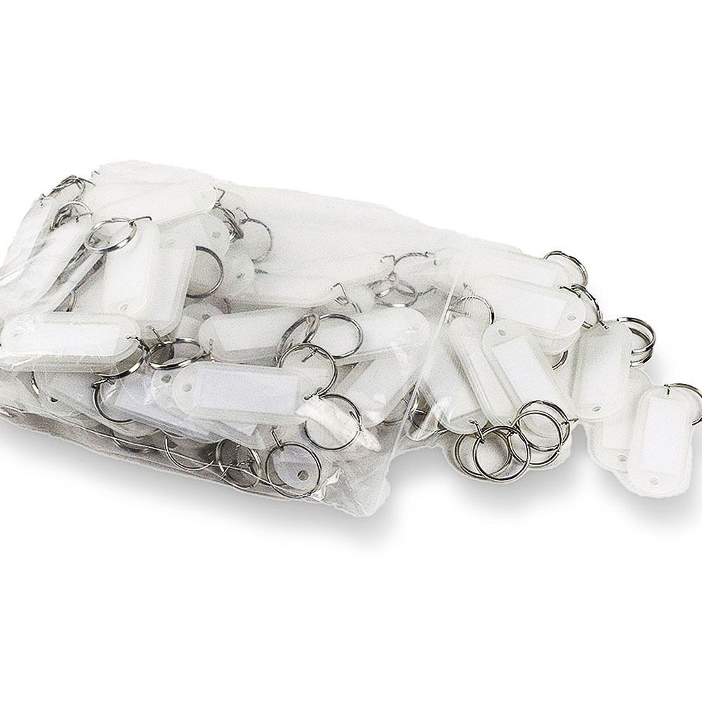 Celebrity House Key Holder White MXTKNCVO 100 Piece Key Fob Group Car Key Bag 100P