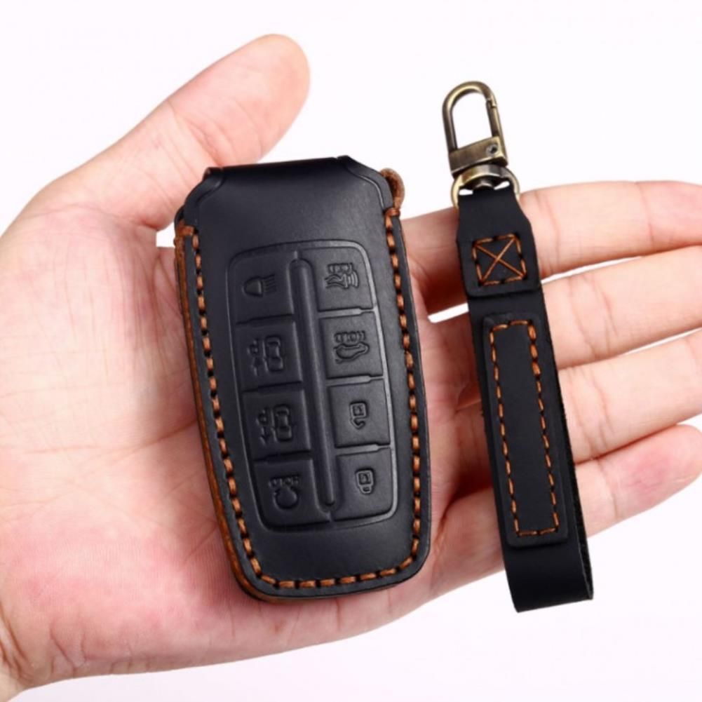 Celebrities House GV70 WPNUNOZN Keyring G80 GV80 G70 Genesis G90 Leather Smart Key