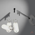 CelebrityHouse mailbox keyholder UJZLVGJL number locker room keychain 100 pieces