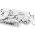 Celebrity House White Key Holder GSVKNQCS 100pcs Car Key Holder Acrylic Bag