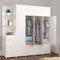 CelebrityHouse clothes closet WJTGOFQO shelf simple white wardrobe 183x183cm