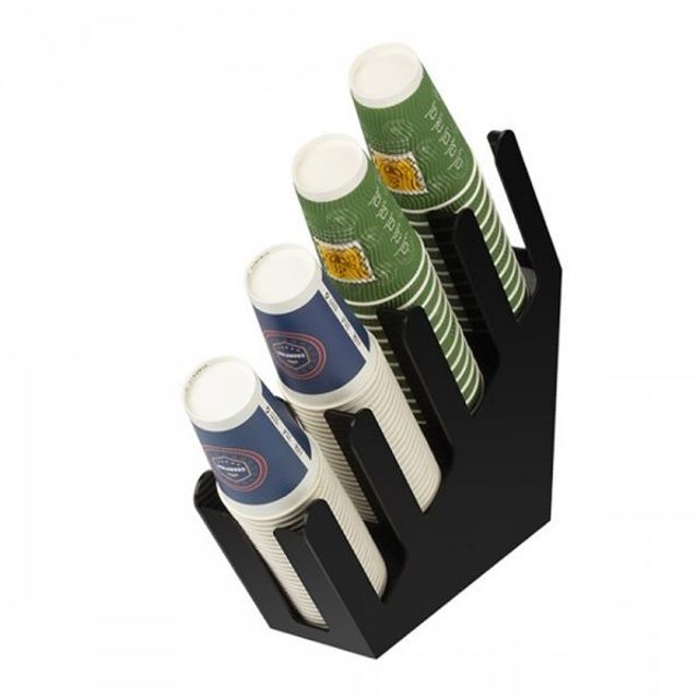CelebrityHouse cupholder TDQLSVUQ organizer cafe supplies L-shaped Caféon 4-port paper cup
