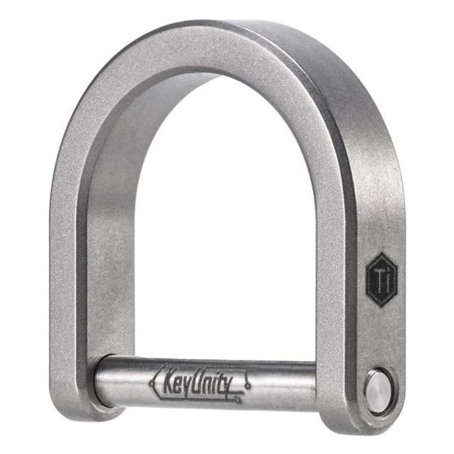CelebrityHouse KeyUnity JELWNVGM KA17 Titanium D Ring L Size