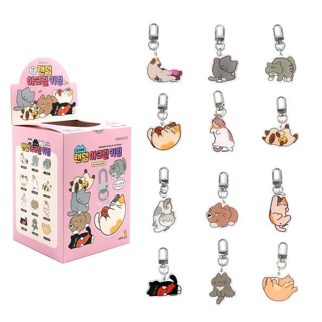 CelebrityHouse Lynny SOXOKFWG Random Acrylic Keying 60pcs Bag Ornament Keychain