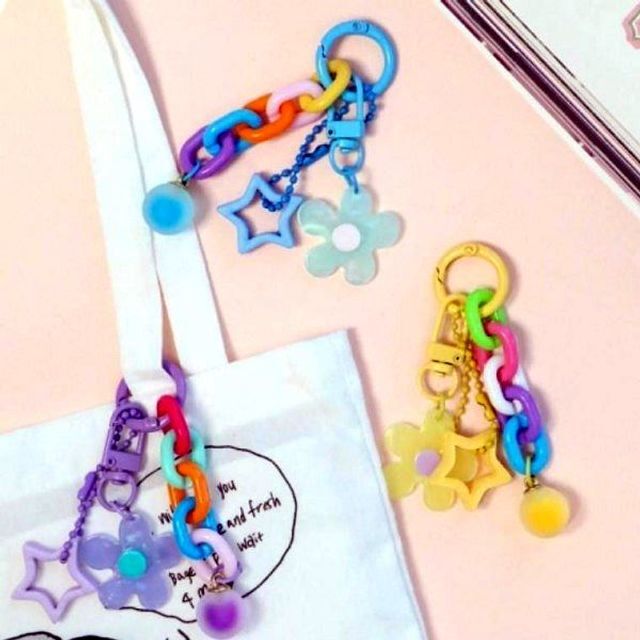 Celeb House Loop UOWNNKAX Keychain Wallet Candy Pop Bag Bfancy Acrylic AirPods
