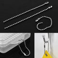 CelebrityHouse Korean JNQBCCAX Bead Chain 10cm 500P Cube Pendant Connector