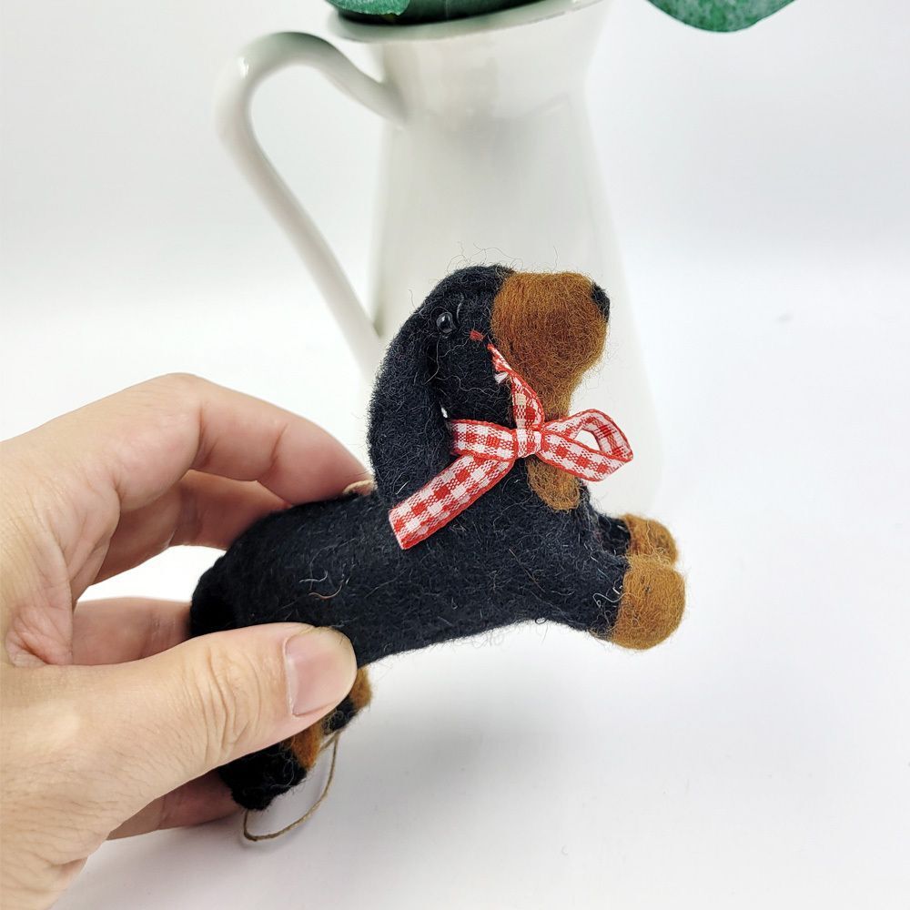 CelebrityHouse Goods TATMBCSG Indian Wool Handmade Dachshund