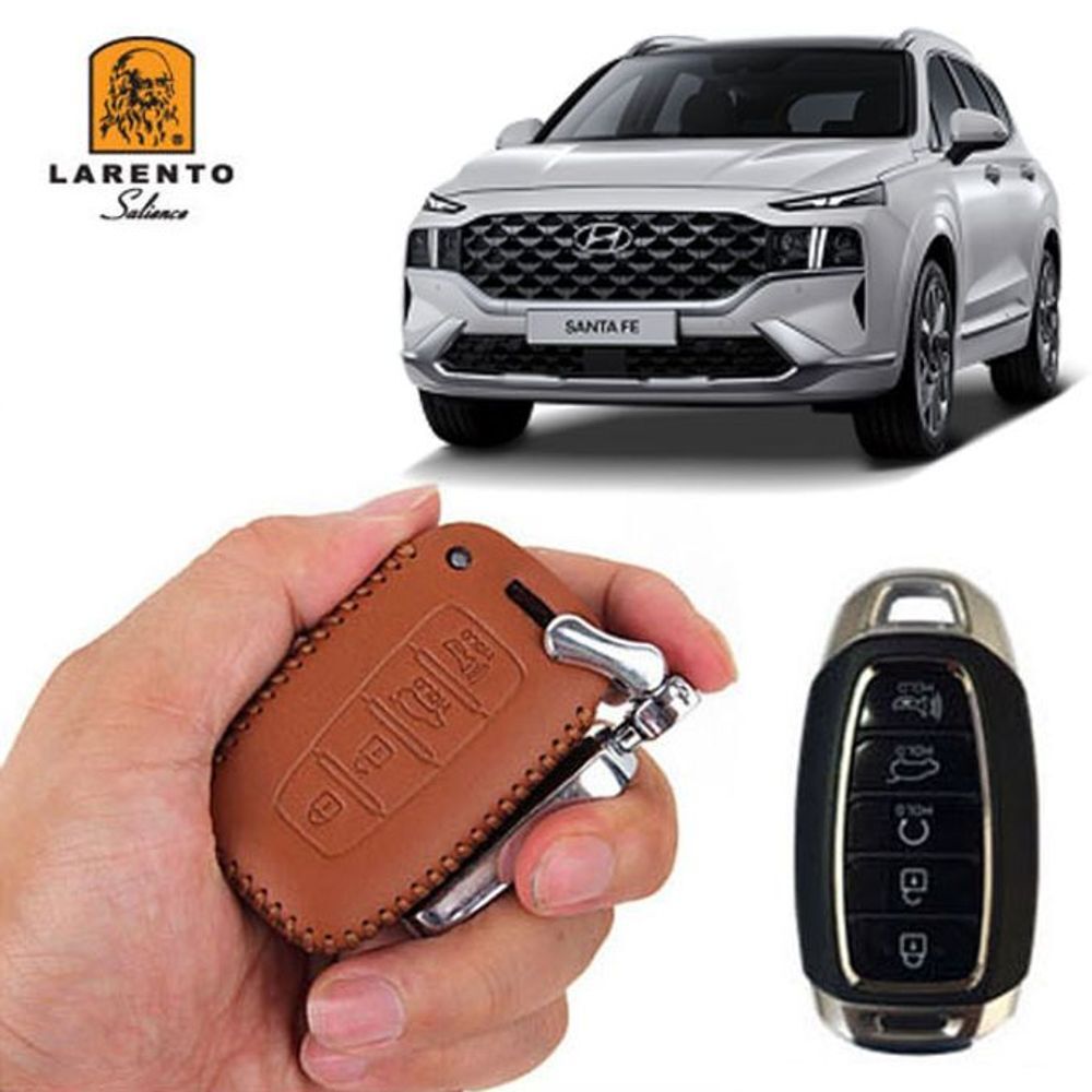 Celebrities House Larento JIOWOKJL More New SantaFe Car Key Case Key Cover