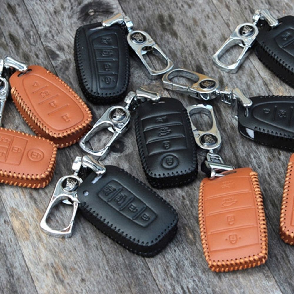 CelebrityHouse Rentario ESGSVAWM SmartKey Keyholder Car Key Natural Leather Keycase