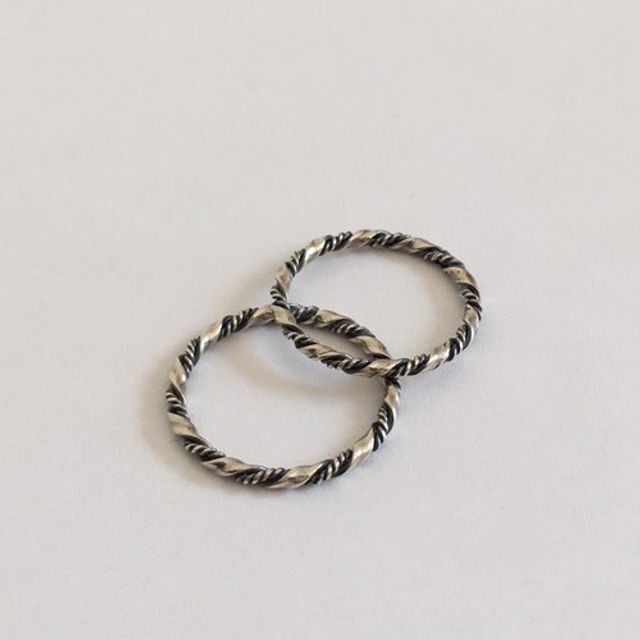 Celeb House (silver925) WGSAPJXF twist row ring