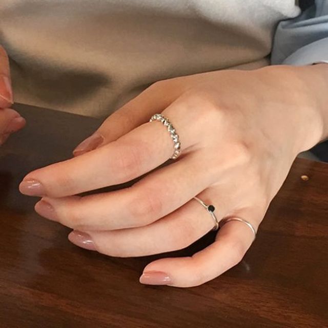 Celeb House (silver925) NWVJYOZN bold heart ring