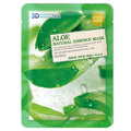 CelularHouse Skin Calming GBEMFEYF Skin Elastic 3D Face Aloe Vera Mask Pack 100pcs