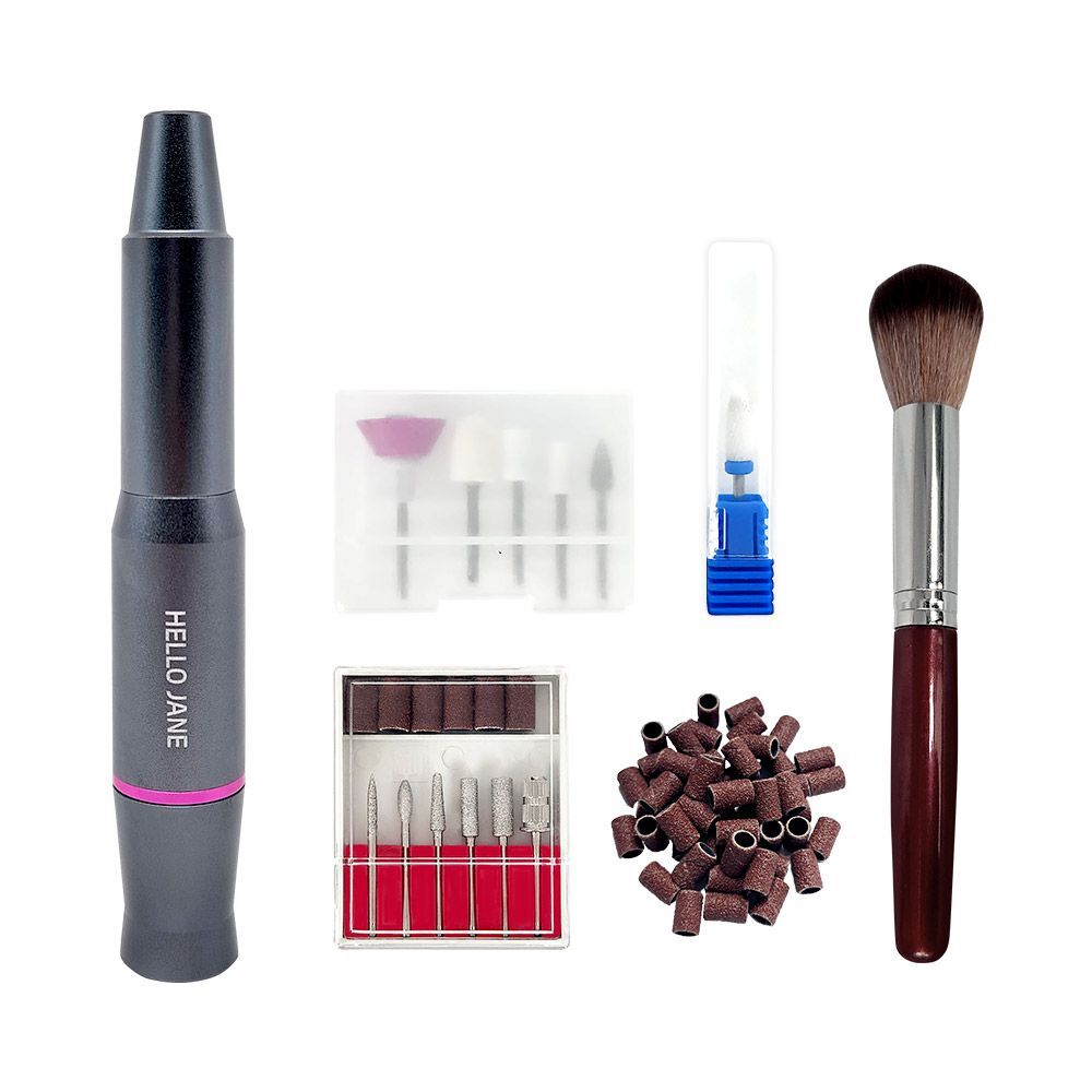 CelebrityHouse HelloJane KJGSWNLR Premium NailDrill Full Set Foot and Hand Scaling
