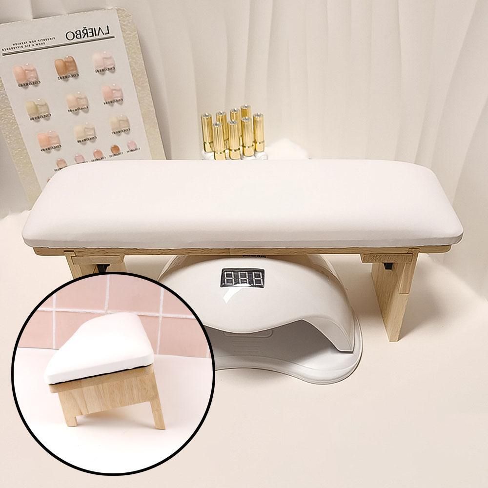 Celeb House Folding QJNKLFLQ Nail Table Wrist Rest Solid Wood Shop