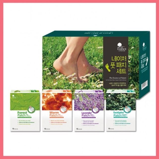 Celeb House KJI LLKYXHKU For Tired Premium Packaging Feet Natural Liquid Patch 4 Types