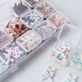 Celeb House Lovely YHJIRRTW Mini Decorative Ribbon Silk Knot Ribbon 450 Pieces Set