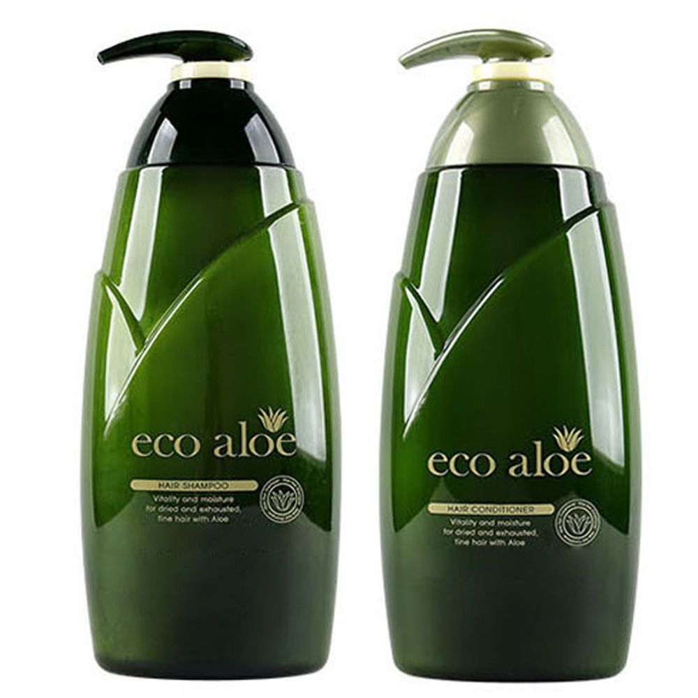 Celebrhouse Aloe OUEIVIWQ Herb Ingredient Moisturizing Care Hair Shampoo 1 Conditioner