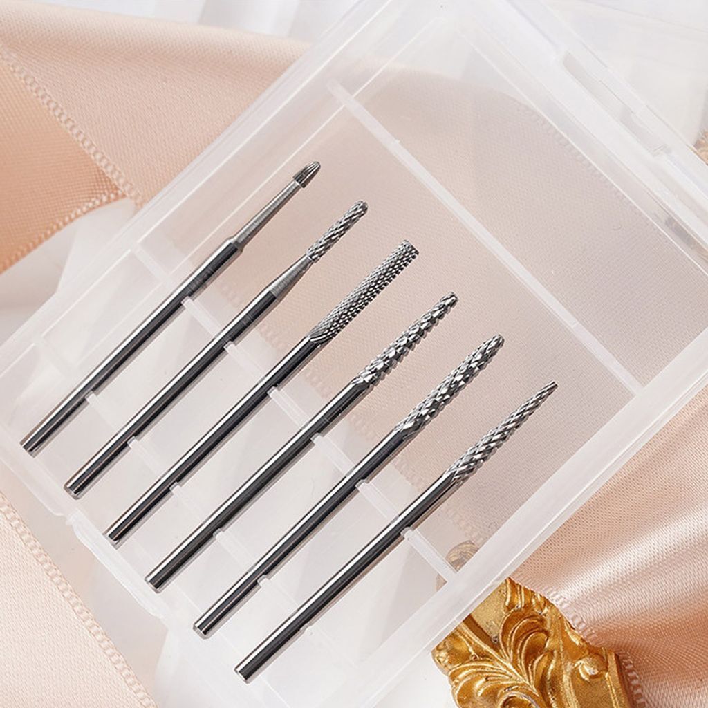 CelebrityHouse nail care WLF-SJZRO professional high-end finger and toe nail care drill bits 6-piece