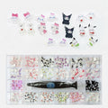 CelebrityHouse nail art UDMRABXC large capacity character parts 20 kinds each 10p+parts pen set