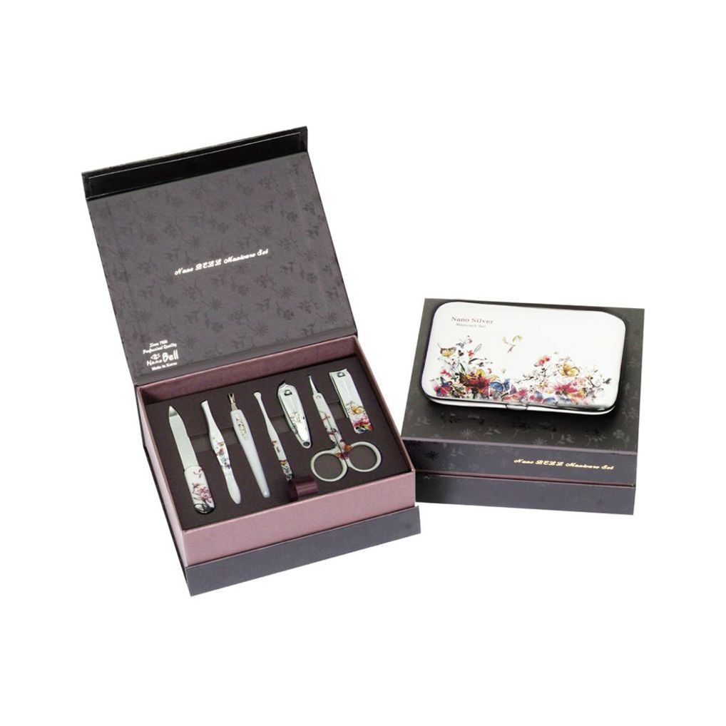 CelebrityHouse Bell Silver OVQYHKUV Nano Nail Polish Set 7pcs BN-8177B