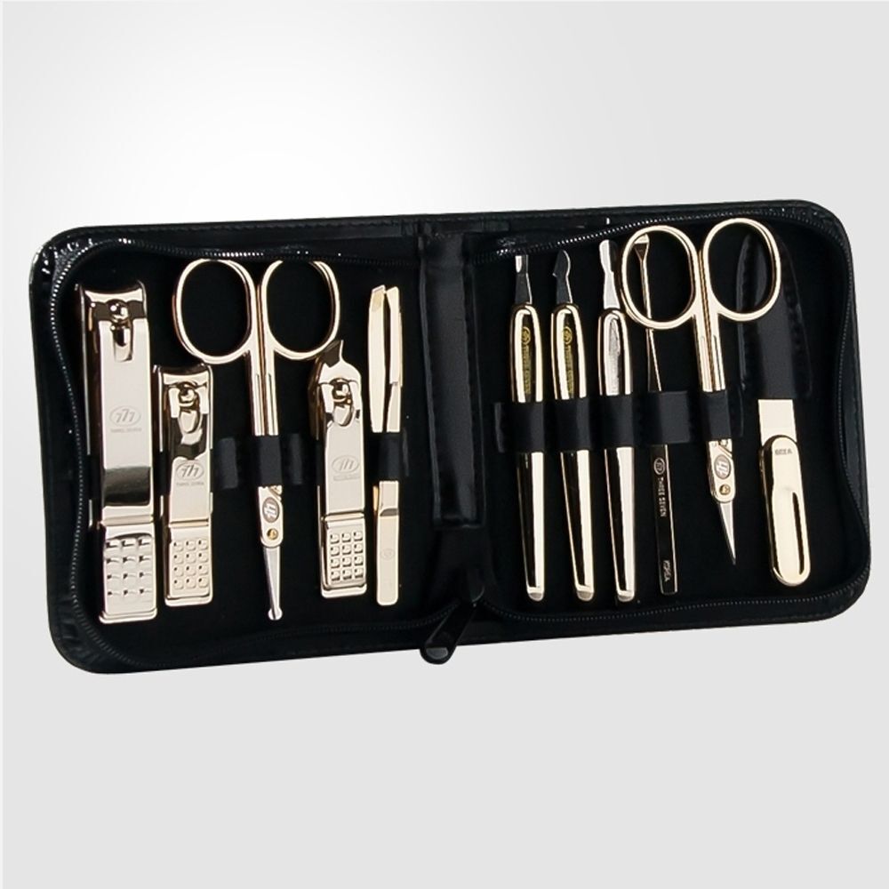 Selabhouse Three Seven SZOBNDIA Nail Clippers TS-810G 777 Nail Clippers Set 20pcs Nail Beauty Nail C