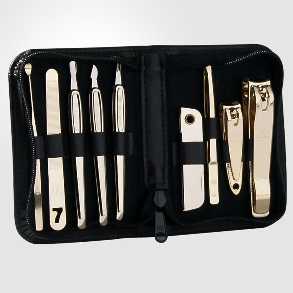 CelebrityHouse ThreeSeven IWSGXVQB Clippers TS-805G 777 Clipper Set for 20 Nail Care Pedicure Gift P