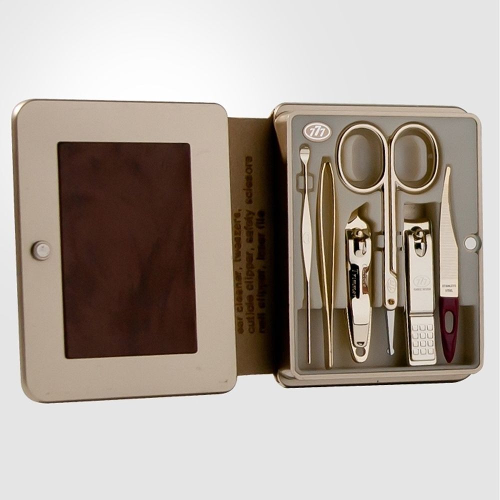 Celebhousel ThreeSeven ROTENSQV nail clipper TS-5300G 777 nail clipper set for 20 nails salon beauty