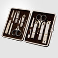  Celebrity House ThreeSeven GCRAOCHQ nail clipper TS-393G 777 nail clipper set 20 pieces nail care t
