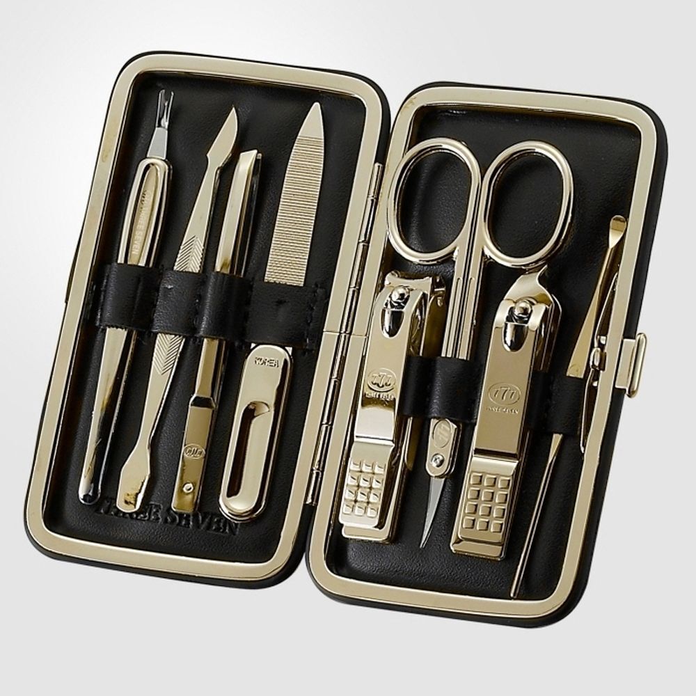CelebrityHouse ThreeSevent SevenNailClipper TS-377VG 777 NailCare Set 20pcs Foot Pedicure Gift Promo