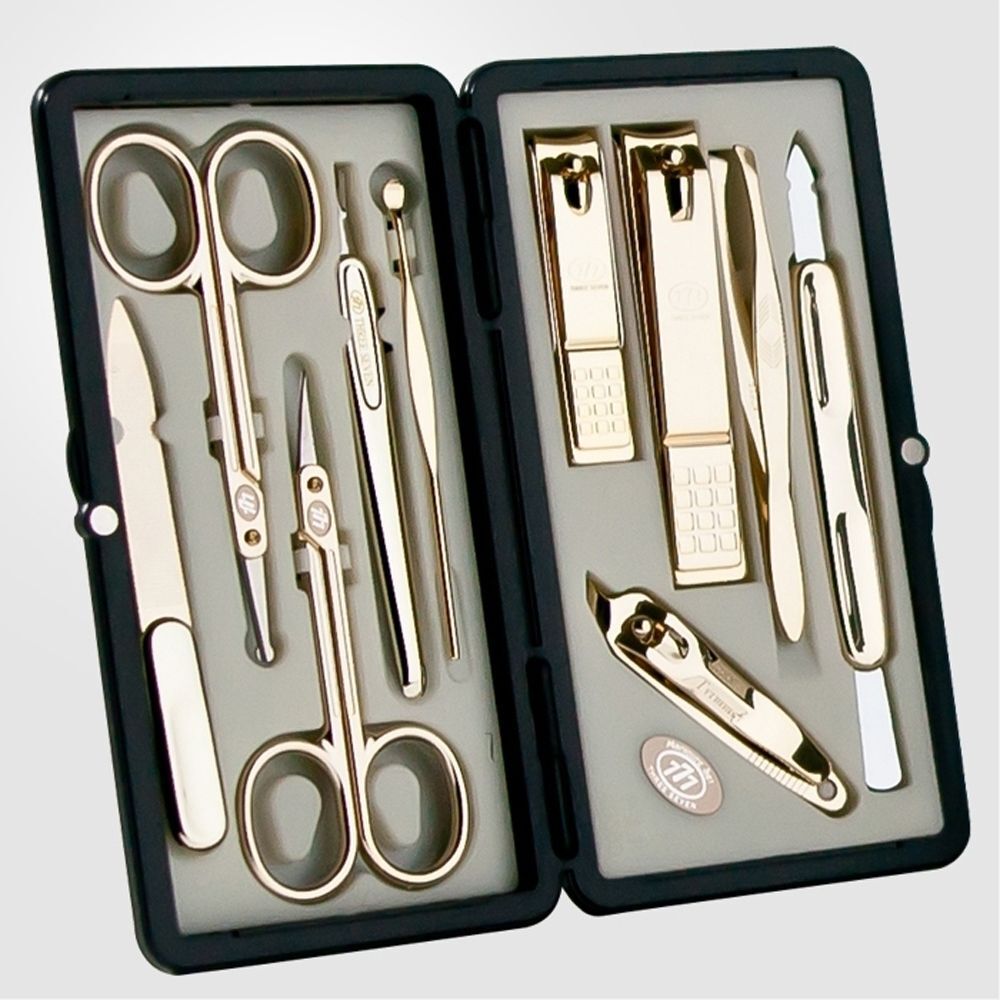 CelebrityHouse ThreeSeven KJDIBXLY Clipper TS-2100G 777 Clipper Set 20pcs Nail Care Nail Clippers Fo