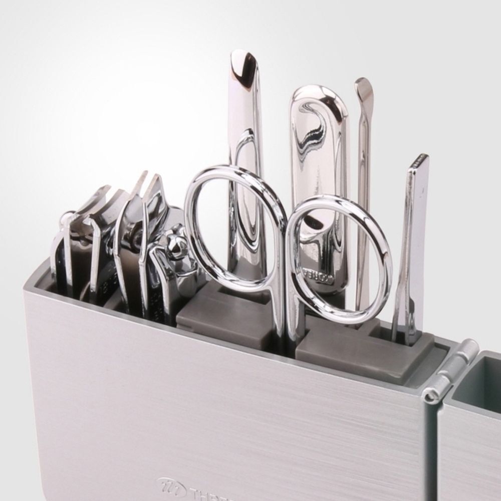 CelebrityHouse ThreeSeventeen POVYOWPT nail clipper TS-4112C Silver nail clipper set 20 pieces nail 