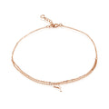BNBGold 18K cubic dolphin half chain bracelet JNA27912